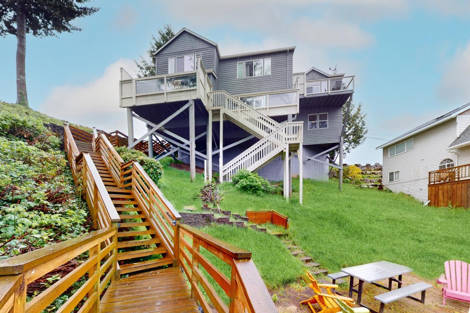Lazy Lookout On Devils Lake Lincoln City Luaran gambar
